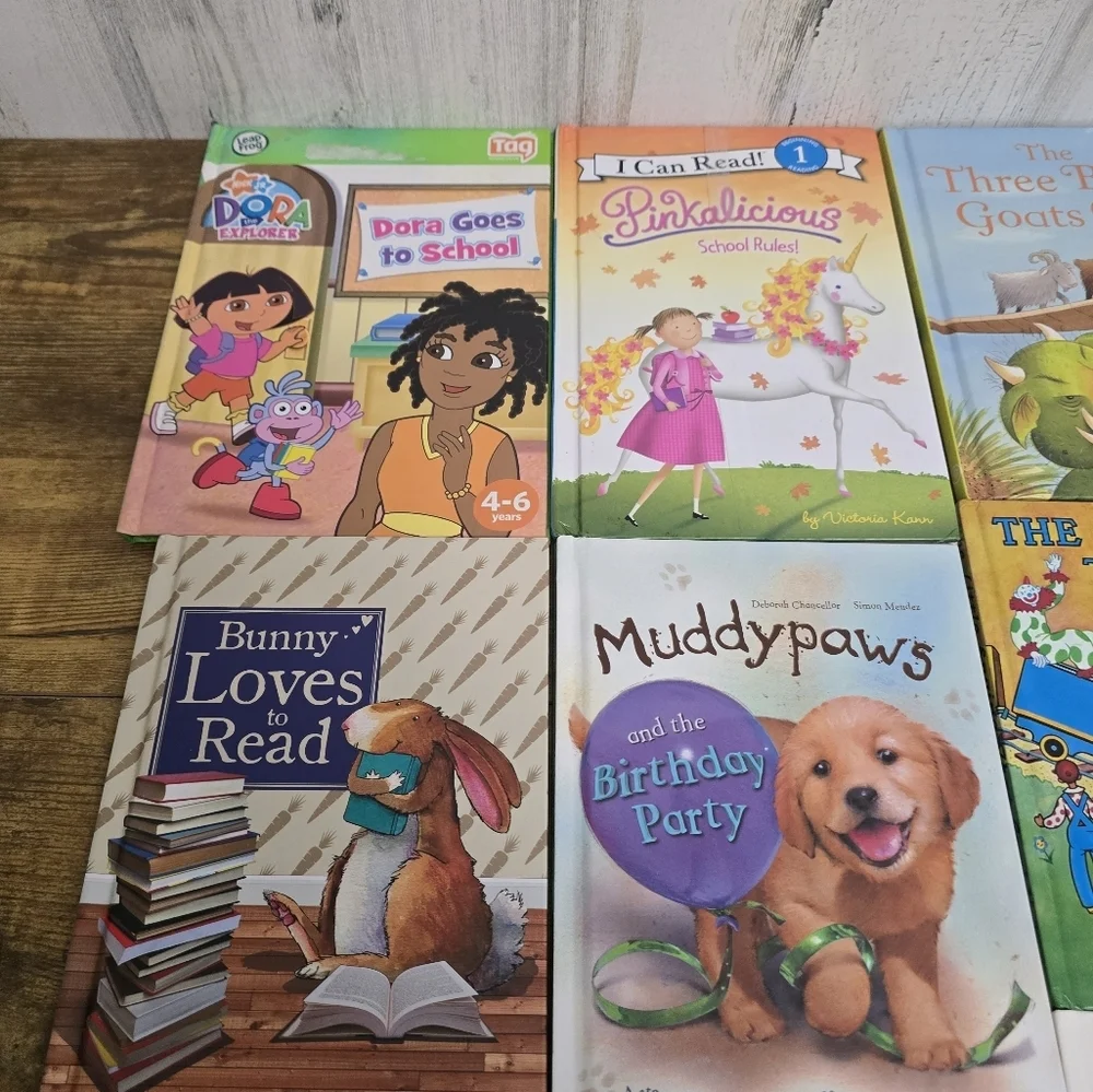 Kids Hardcover Book Lot Of 7